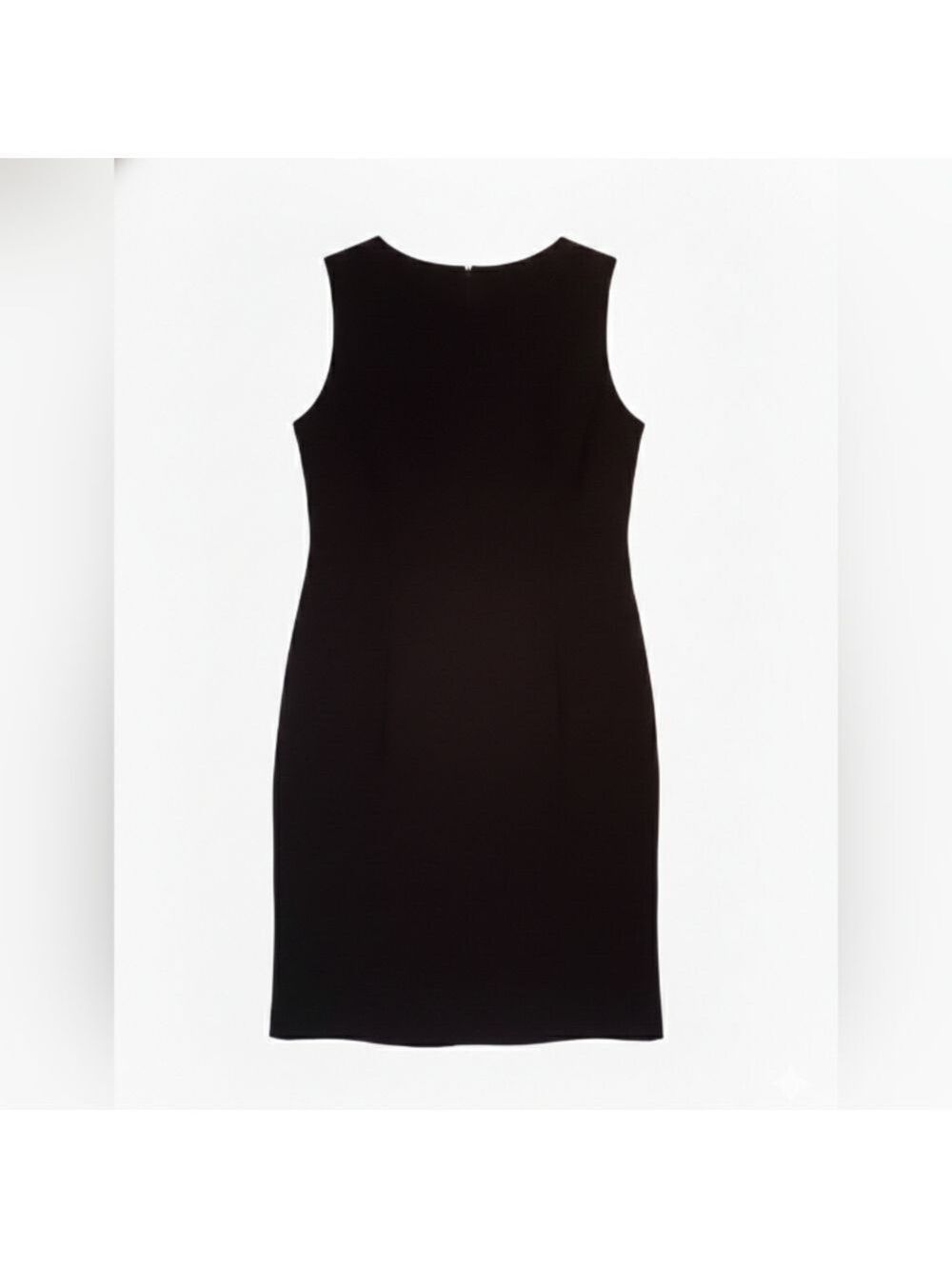 Vintage 90s Talbots Jumper Dress, Black Wool, Size 6